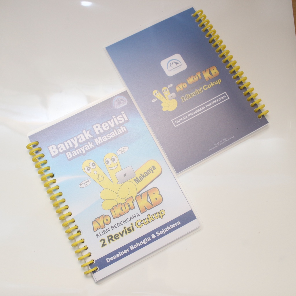 

[CILINN] Notebook Buku Catatan A5 KB Klien Berencana 2 Revisi lebih baik