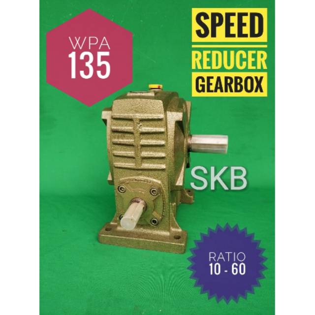 SPEED REDUCER ATAU GEARBOX WPA, WPO, WPS DAN WPX 135