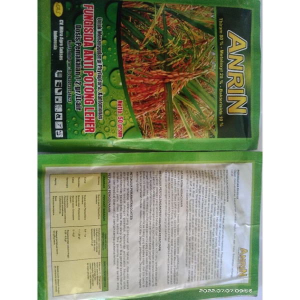 Fungisida ANRIN Anti Potong Leher