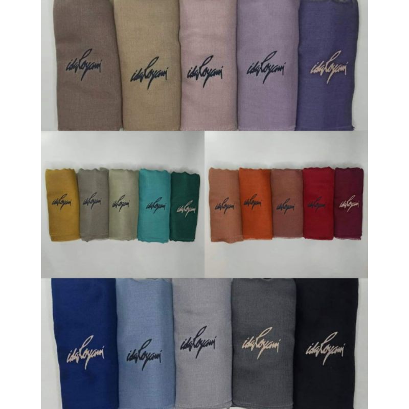 Ida royani hijab polos
