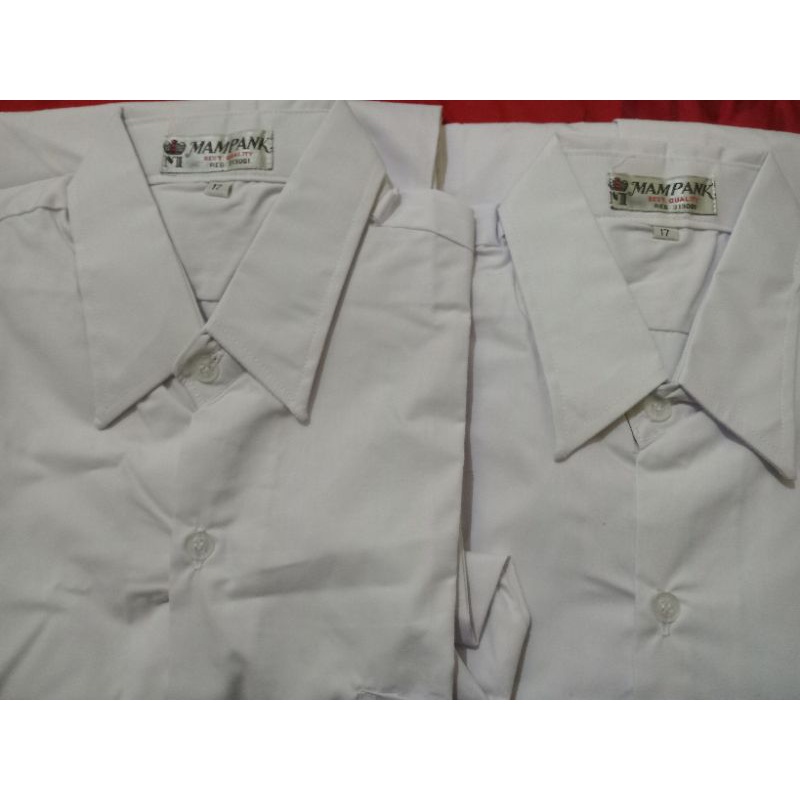 

Baju sekolah lengan panjang MAMPANK, SEBELUM MEMBELI MOHON BACA DESKRIPSI!!!