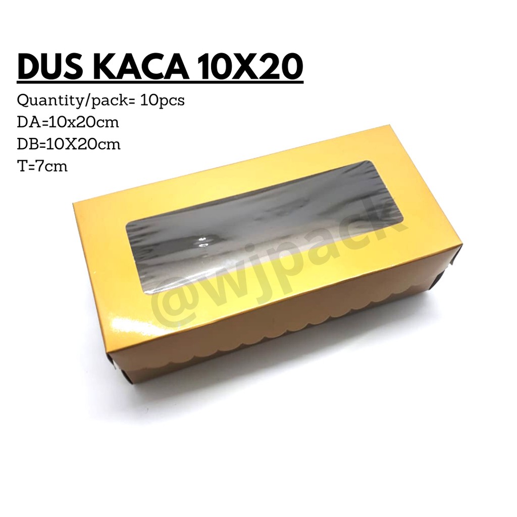 

DUS GOLD KACA 10X20/10PCS