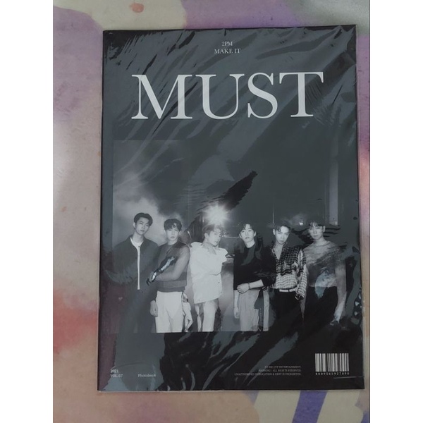 2PM MUST MD PHOTOBOOK PRE ORDER BENEFIT photocard WOOYOUNG/JUN.K
