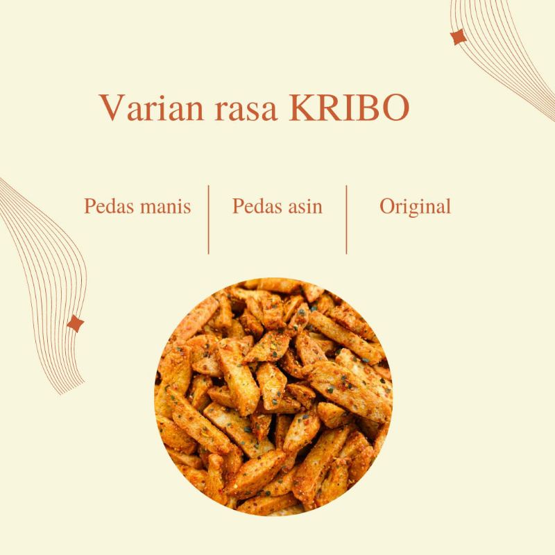

KRIBO ( KRIPIK BASO) KEMASAN 500gr