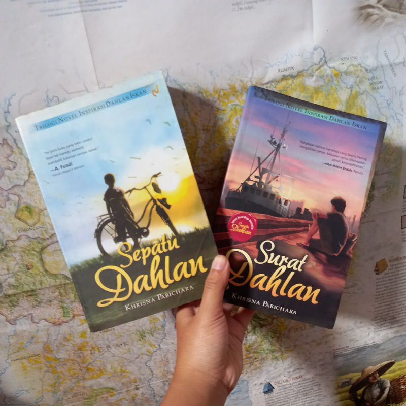 BEST SELLER! TRILOGI NOVEL DAHLAN ISKAN SURAT DAHLAN, SENYUM DAHLAN, SEPATU DAHLAN OLEH KHRISNA PABICHARA