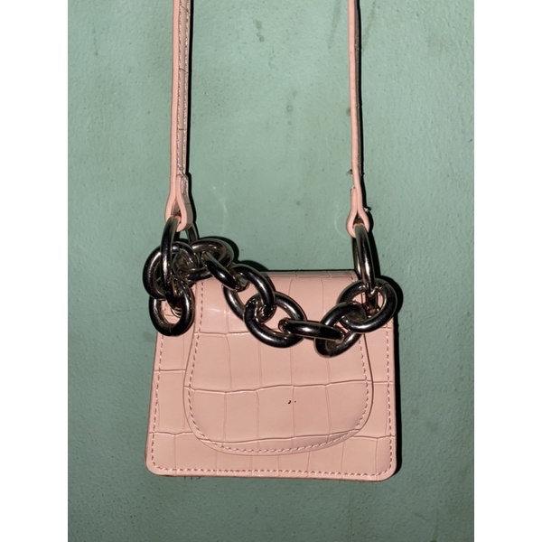 stradivarius bag mini chain