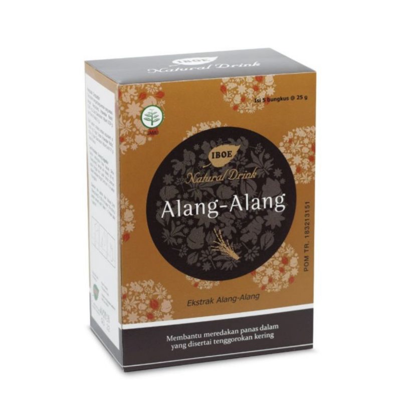 

Natural drink Alang-Alang Jamu Iboe isi 5 sachet