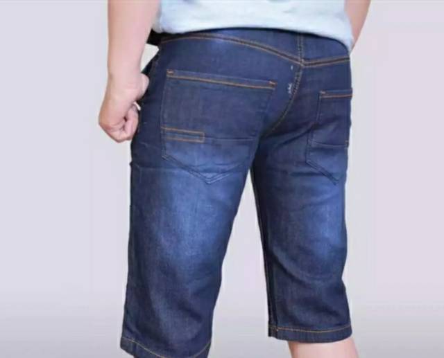 Celana pendek jeans pria size 27-38