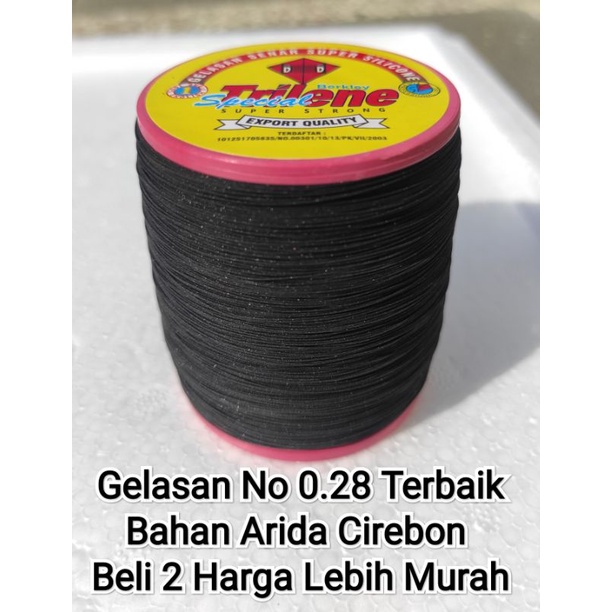 Gelasan layangan tajam murah Trilene No 0.28 bahan arida original
