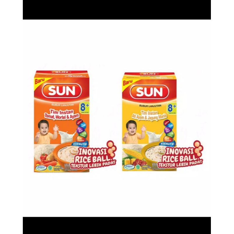 

paket hemat sun bubur lanjutan tomat wortel ayam+ati ayam plus Jagung manis