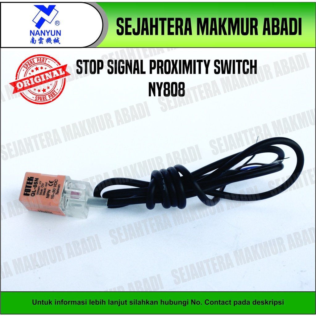Sensor / Stop Signal Proximity Switch Date Coding NY - 808 A