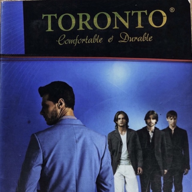 Kain Seragam Kantor SEMI WOOL TORONTO ENGLAND Bahan Berserat Adem - Harga per 0.5m