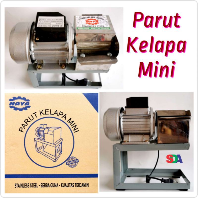 Bison Parutan Kelapa Mini Motor / Parut Kelapa Listrik Corong