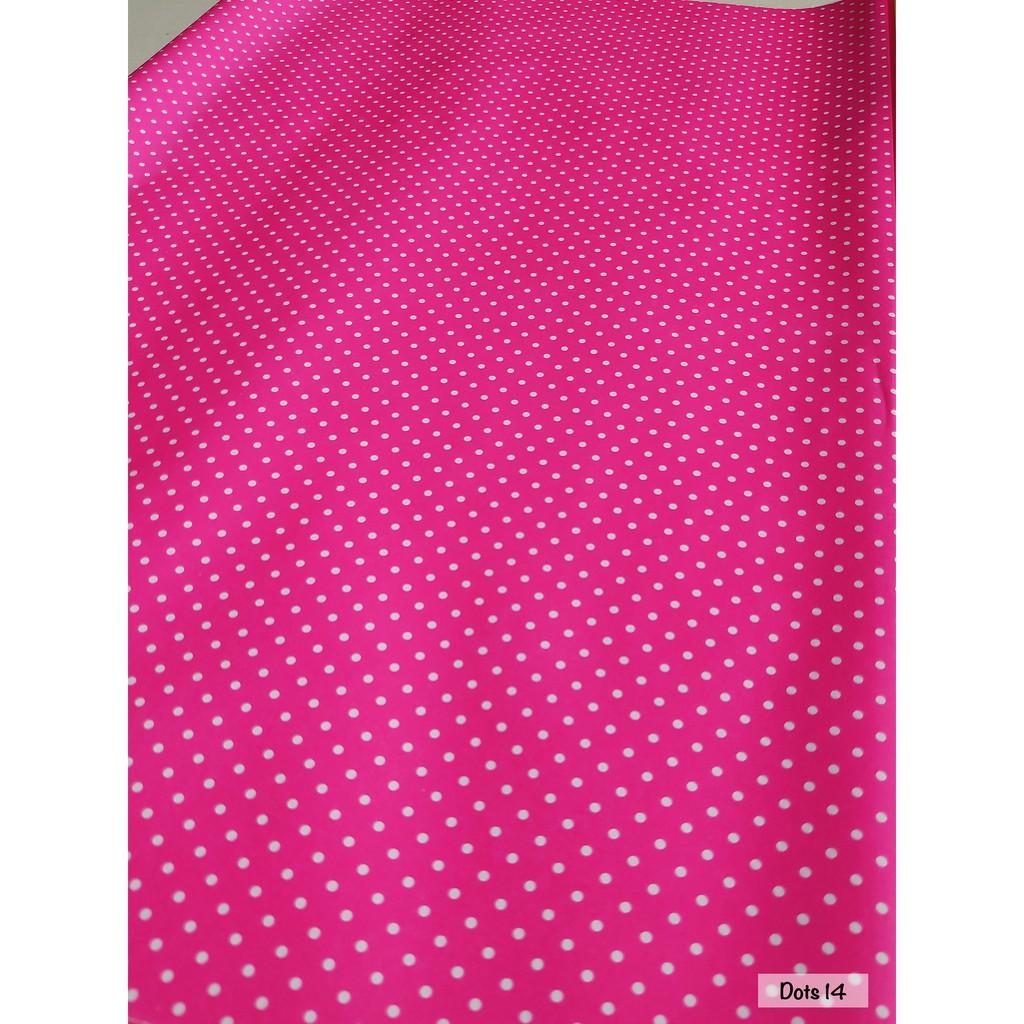 

TOKO ANQA-Kertas Kado Papyrus Polkadot DOTS 14 warna Pink Neon Uk. 48 x 65 cm 100 gsm