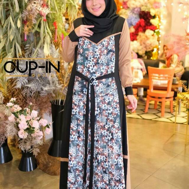 Gamis motif CUP-IN