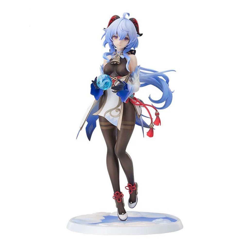 [Elegan] Genshin Impact Figure Mainan Untuk Anak Hadiah Patung PVC Plenilune Tatap Ganyu Model Mainan Model Anime Mainan Koleksi Figure Klee Hibana Action Figure