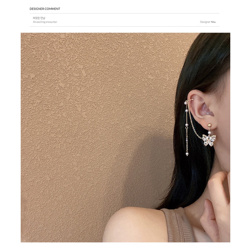 Anting AT79  Kualitas Premium S925 Made in Korea Premium Fashion Wanita Anting Lucu Unik Keren(1PCS) /Earring/Aksesoris/accessories/ Deluna/BS