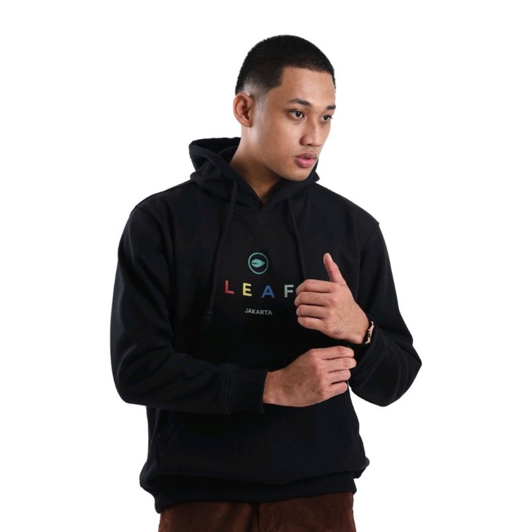 LEAF Jakarta Black Hoodie