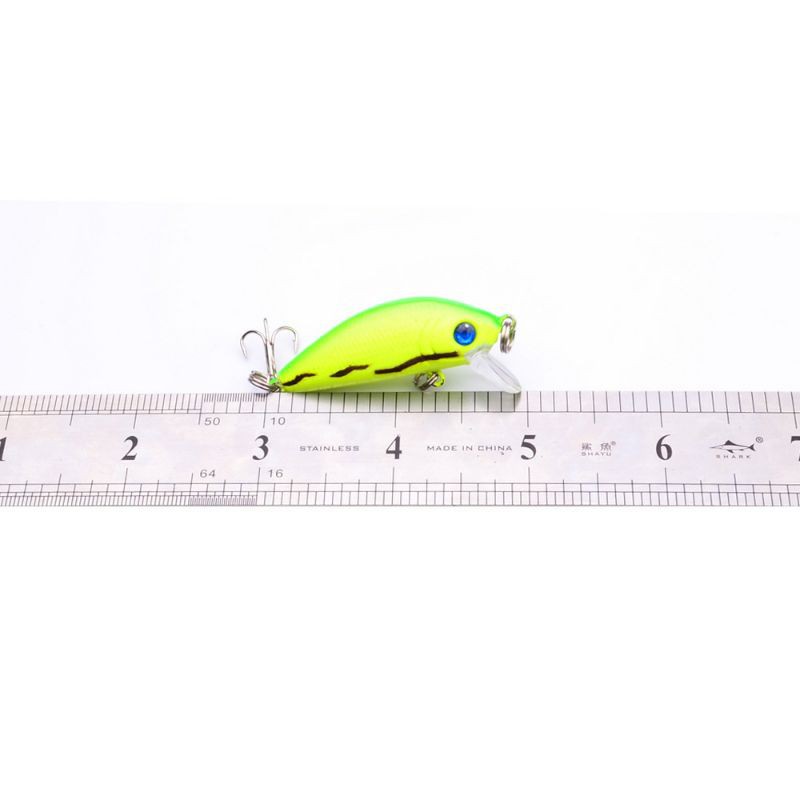 Umpan pancing lure minnow ultralight fishing 5cm 3.6gr import hard bait proberos