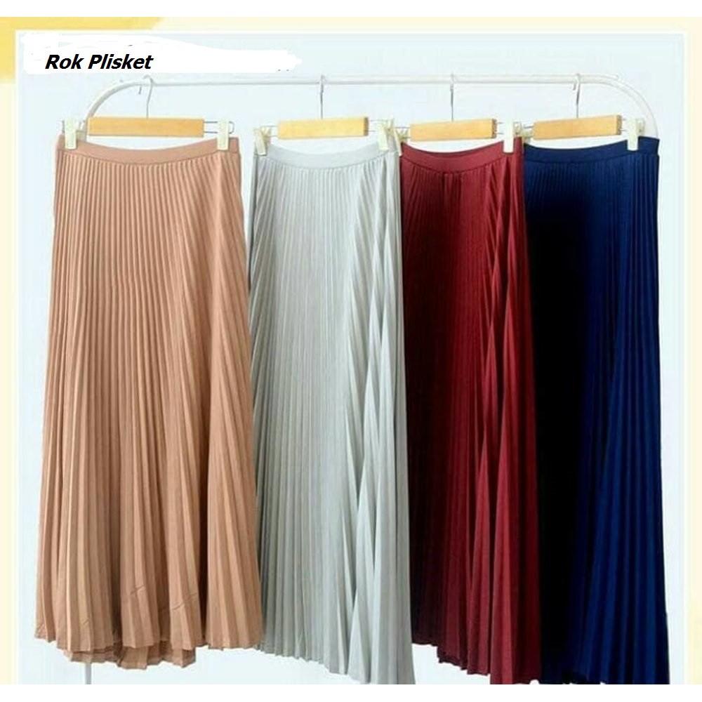 ROK PLISKET 256 MURAH PRISKET MAxI SKIRT PLEATED SALE 