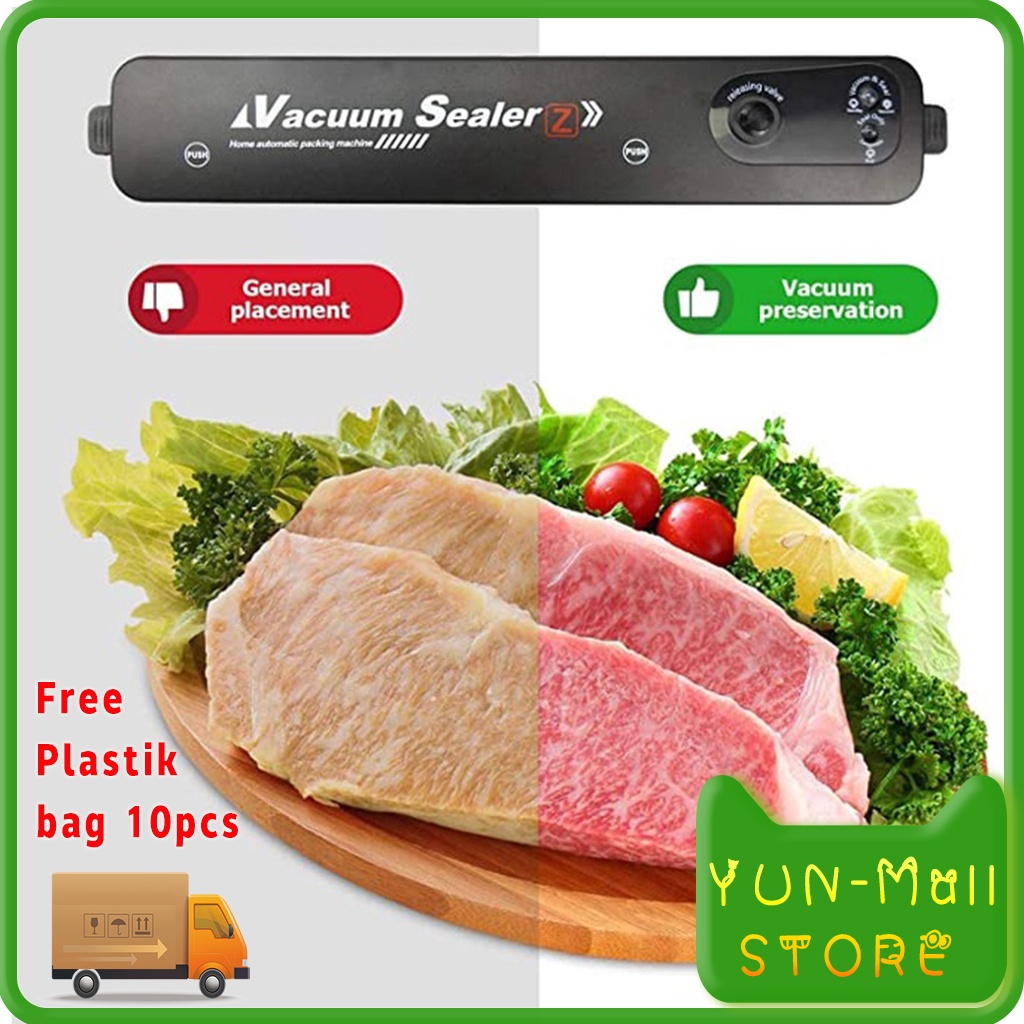 【COD+Dalam stok+Pengiriman Cepat】[Dikirim dr jakarta+COD]Makanan VACUM SEALER / VACUUM SEALER Fresh