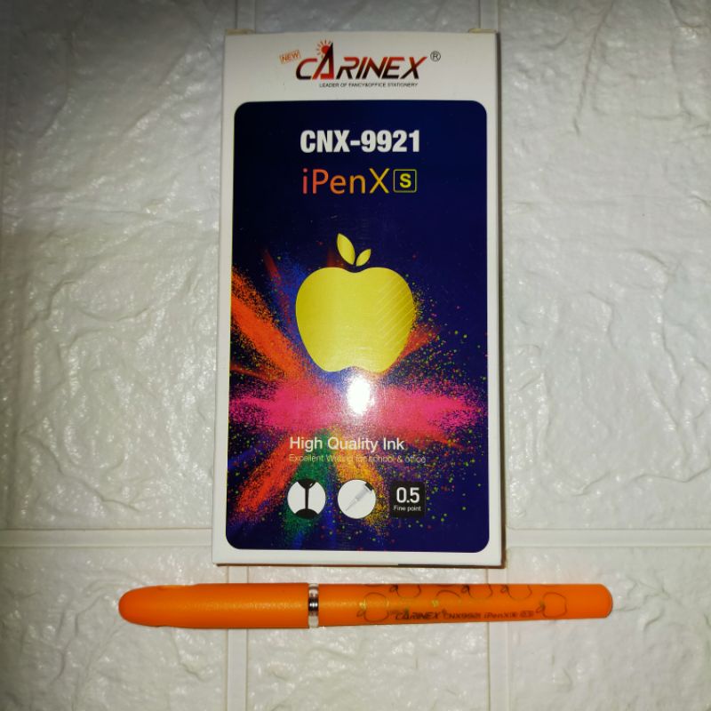 

CARINEX BALLPOINT GEL PEN iPenX s / PENA TINTA APEL CNX-9921 SATUAN Warung Online