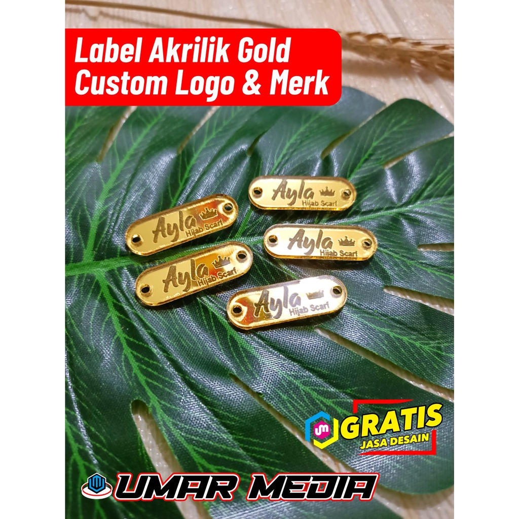 

Label Akrilik Gold Label Hijab Akrilik Label Branding Akrilik Label Gamis Label Jilbab Label Rajut Label Merk Kekinian