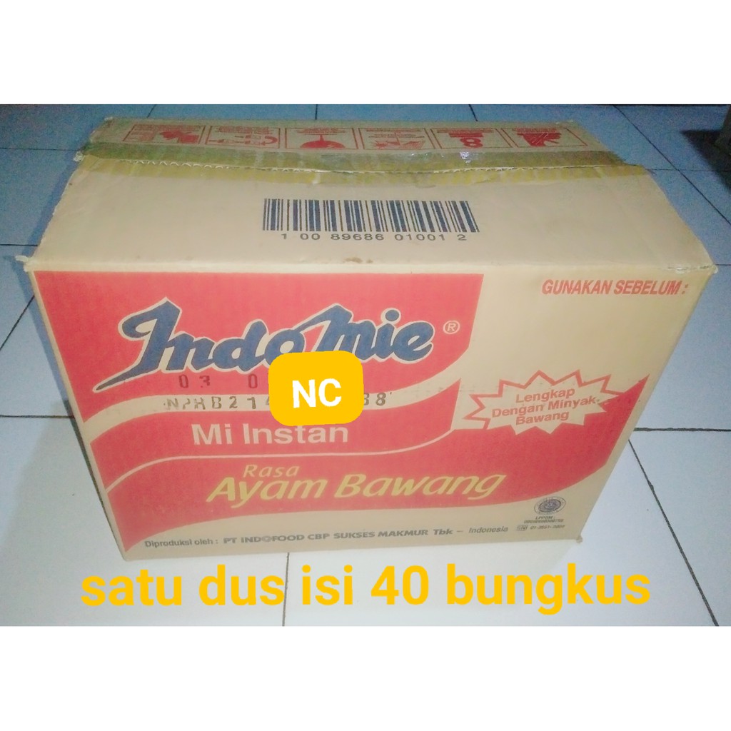 

1 Dus (40 Pcs) - Indomie Kuah Rasa Ayam Bawang