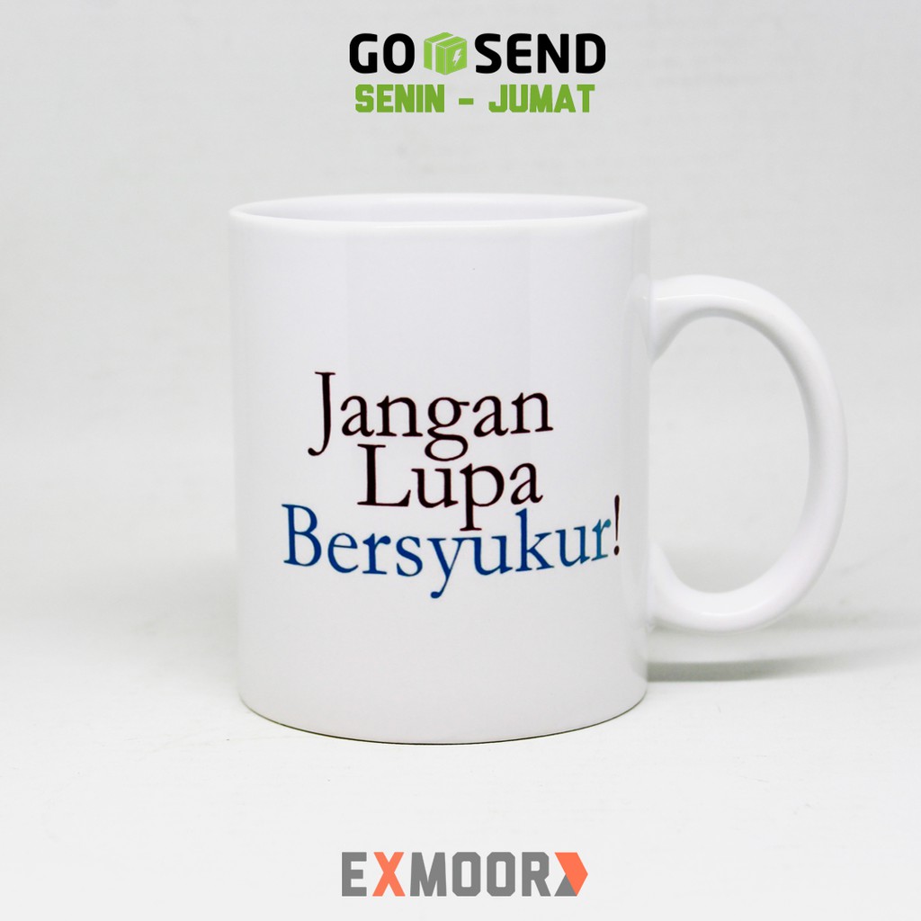 Mug Kutipan Alquran Tema Bersyukur An-Nahl 78