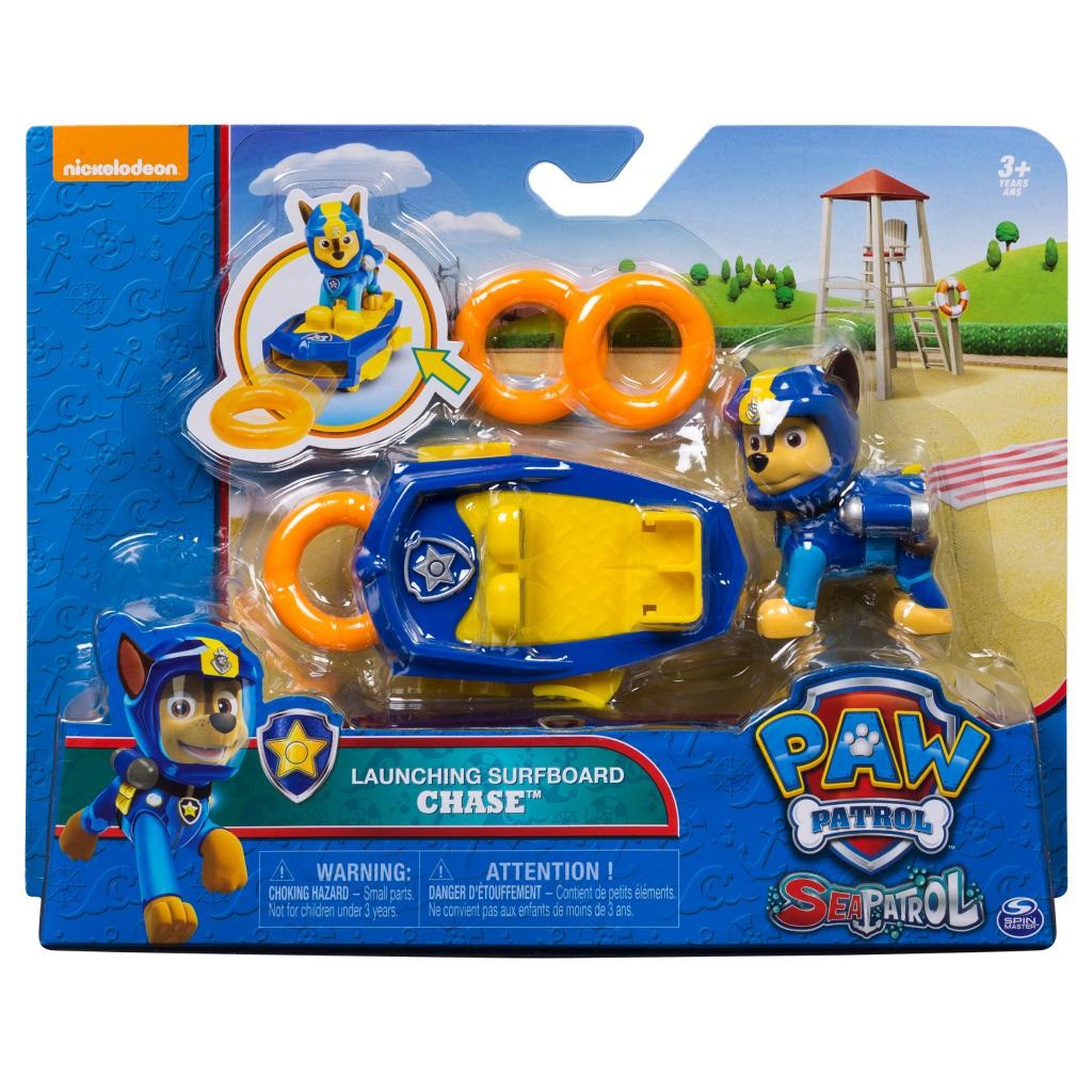 PAW PATROL Sea Patrol Chase Launching Surfboard