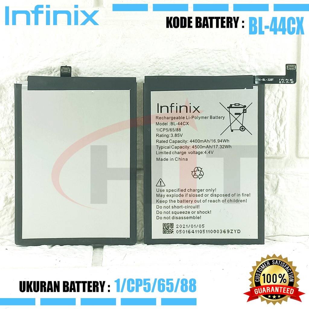 Baterai Battery Ori BL-44CX / INFINIX ZERO 8 X687