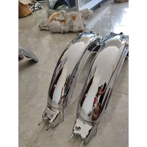 Mikhaeladsport Slebor Cb125 Full Pres Nganjuk Crom Agpress