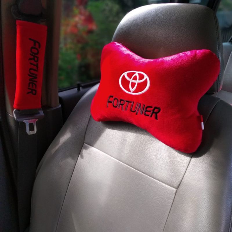 Bantal Mobil Penyangga Leher Bordir Segala Merek Mobil