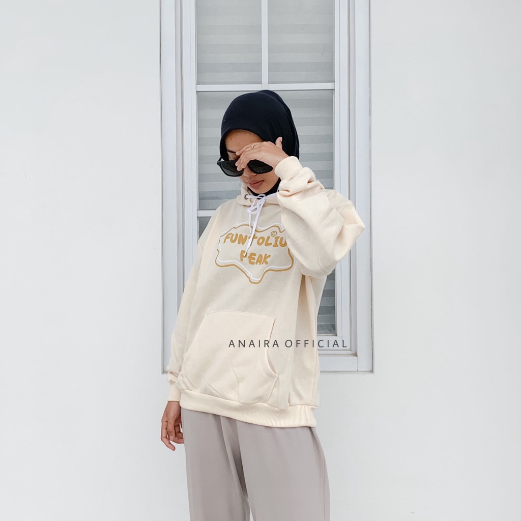 HOODIE WANITA FUNTOLIU PEAK ANAIRAOFFICIAL HOODIE OVERSIZE WANITA HOODIE CEWEK HOODIE OVERSIZE CEWEKSWEATER WANITA SWEATER CEWEK