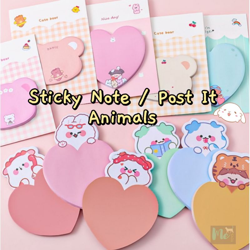 

Sticky Note / Memo Tempel Motif Animals