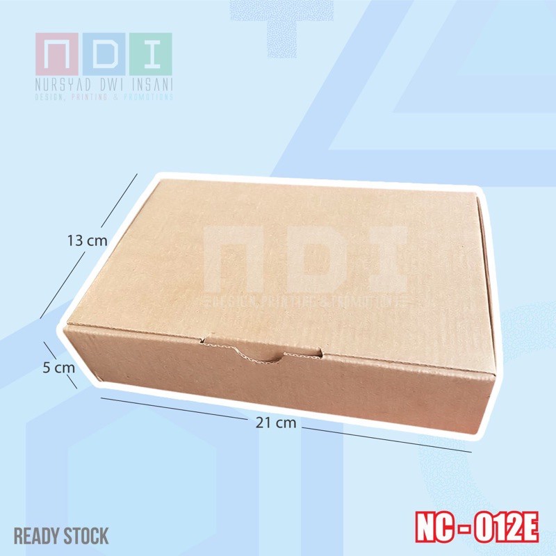 

DUS BOX CORRUGATED SERBANGUNA 1 PAK (ISI 20 pcs) Uk. 21x13x5cn