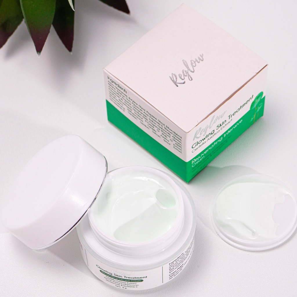 REGLOW Paket Skincare BPOM - perawatan kecantikan mencerahkan seperti skincare korea-Cream intensive