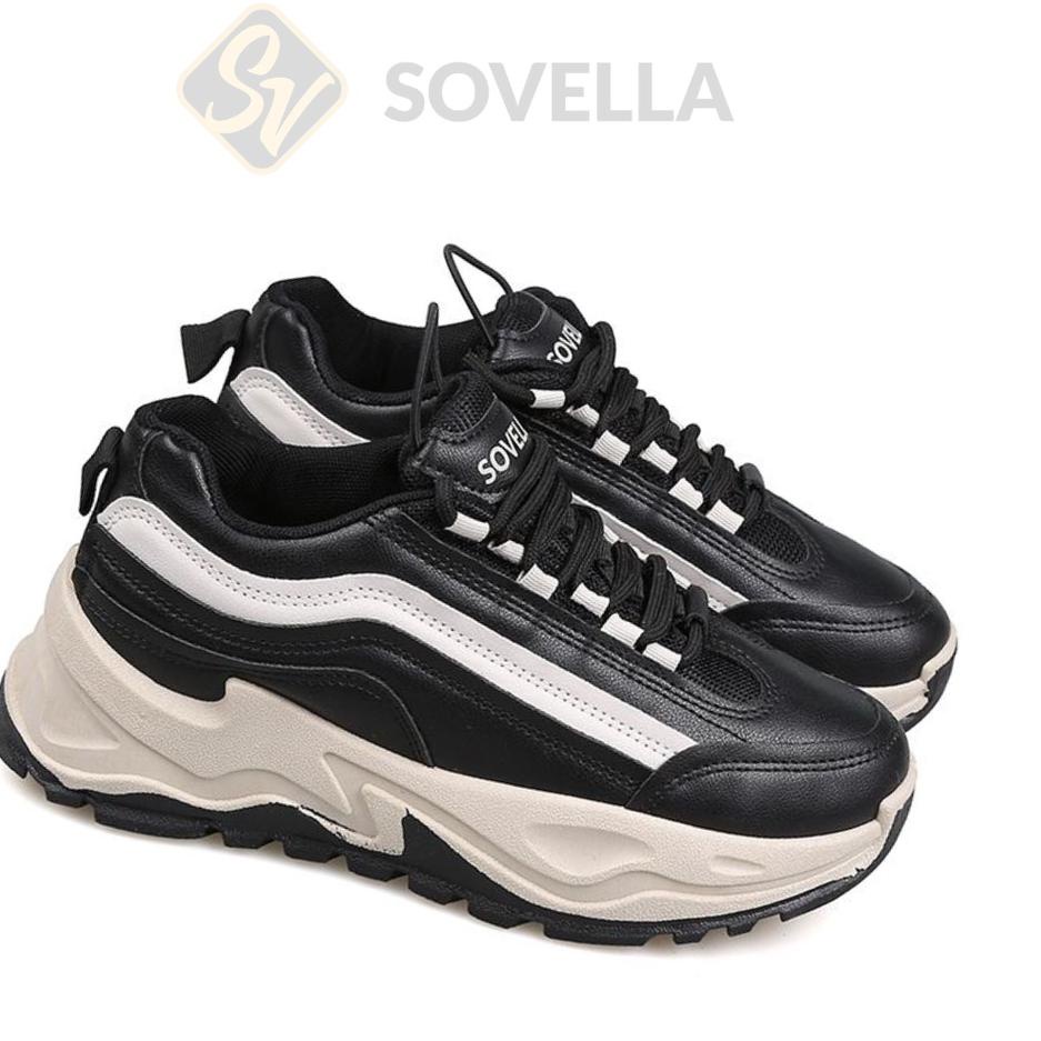 SALEE.. SOVELLA Kenzie Sepatu Sneakers Olahraga Sport Putih Wanita Import