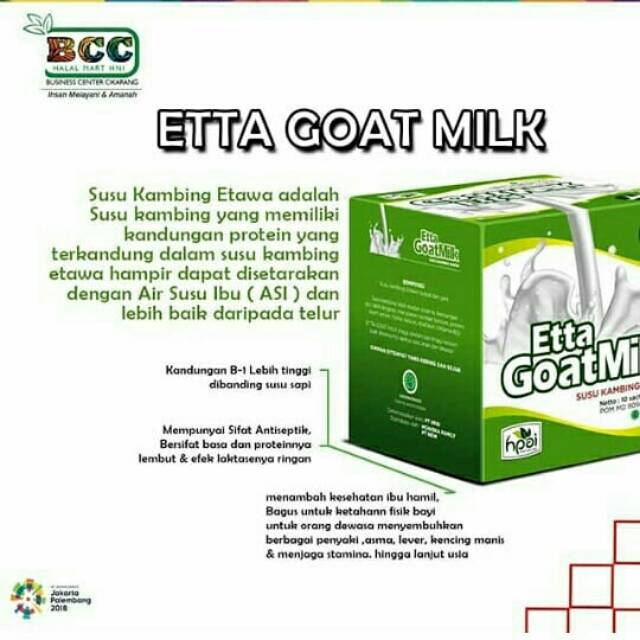

Etta goat milk