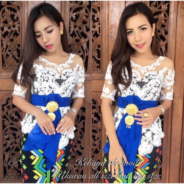 SALE !! Set kebaya jadi modif stik