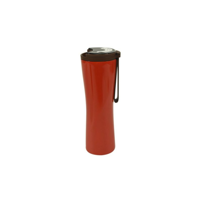MOKA SMART TUMBLER/BOTOL VACUUM FLASK SMART 430 ML MERAH