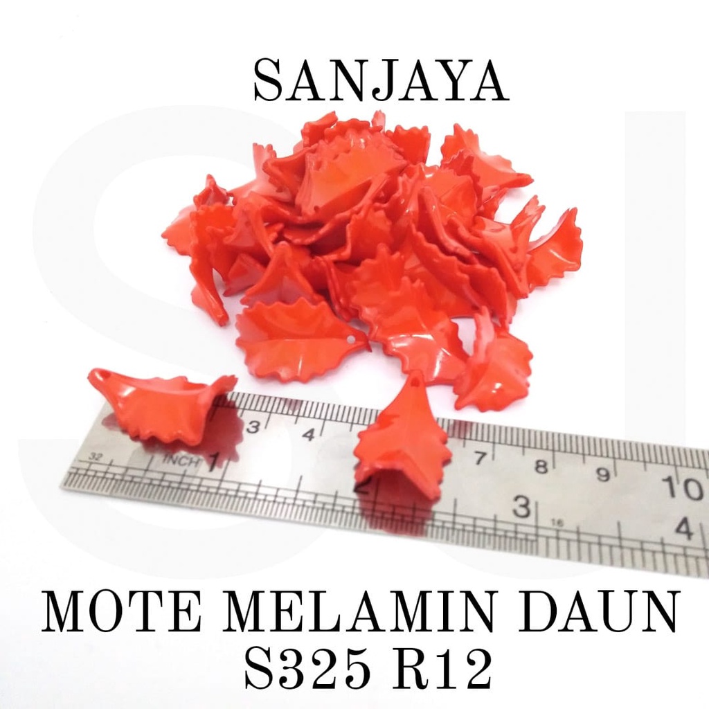 MOTE MELAMIN / MANIK DAUN / MANIK MELAMIN DAUN BESAR / MOTE MELAMIN DAUN S325
