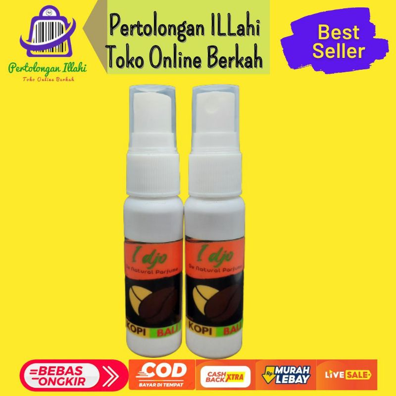 parfum mobil dan ruangan aroma kopi bali botol spray semprot