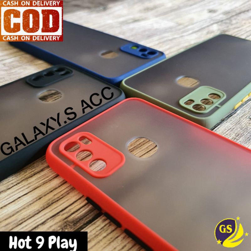 Poco M3 X3 NFC Infinix Hot 10 9 Play Hot 9 Hot 8 Note 8 7 Smart 5 4 Case Dove Matte Fuze Transparan