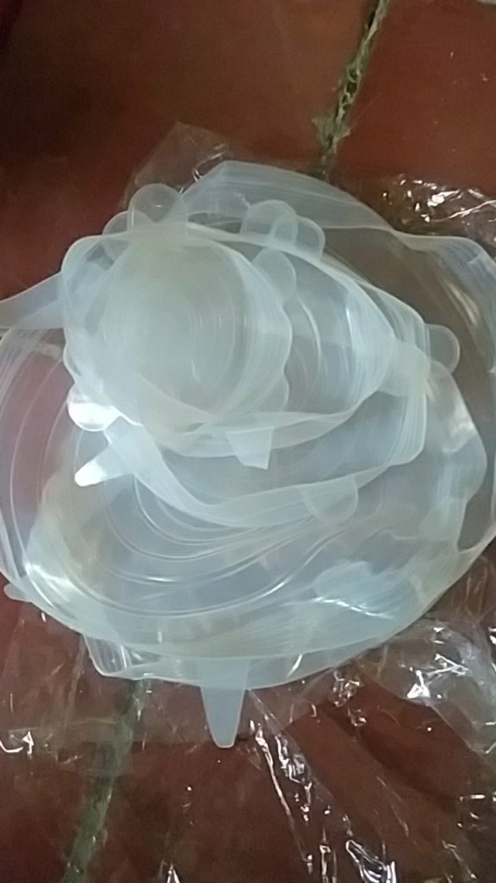 Penutup Makanan Karet - Penutup Elastis - Pembungkus Makanan - Food Cover 1 Set