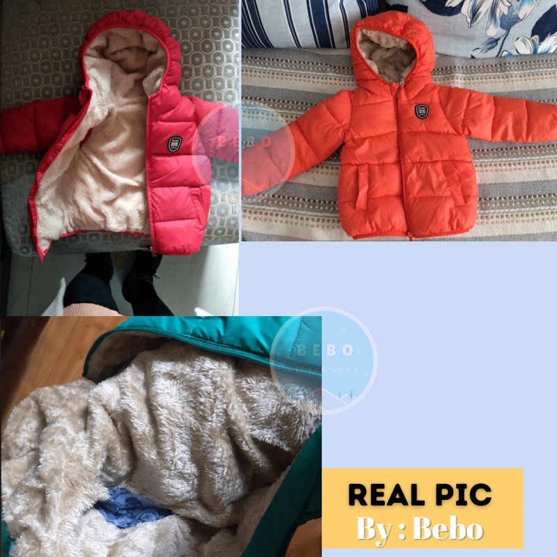 Jaket Hoodie Tebal Musim dingin Anak Anti air Winter Kids Jacket waterproof