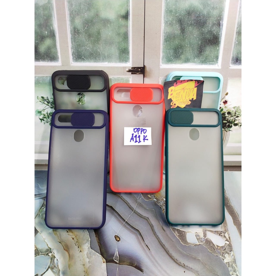 OPPO A11K CASE SLIDE PROTECTION SLEDING KAMERA / CASE SLIDE OPPO A11K - BENUA DUNIA