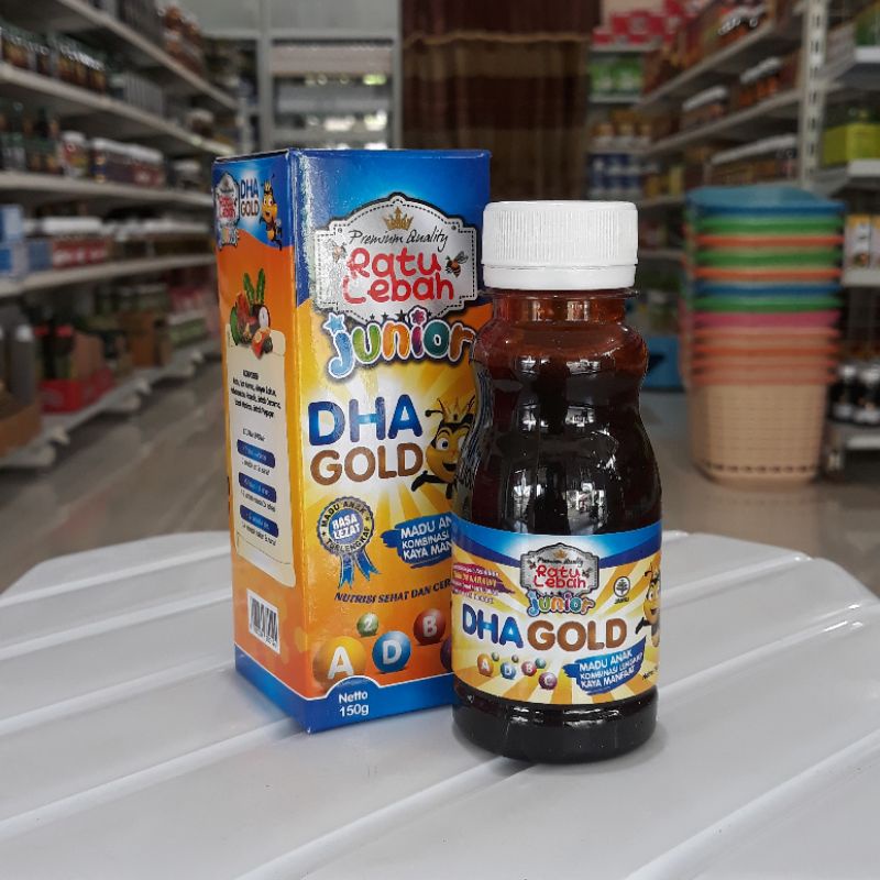 

Madu anak Junior DHA Gold Ratu Lebah 150 gr