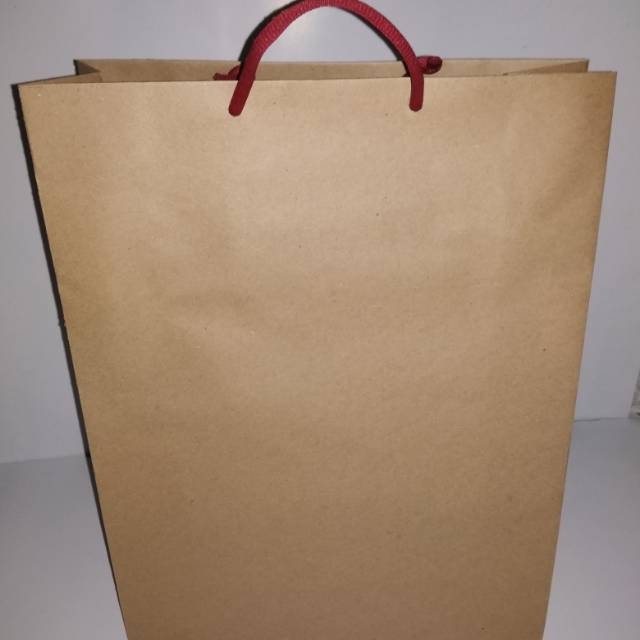 

Paper bag / goodie bag ukuran 26x10x36