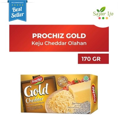 

PROCHIZ GOLD CHEDDAR 170 Gram Keju Olahan Taste Better Processed Cheese